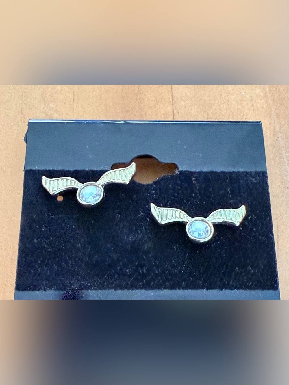 Harry Potter Snitch Warner Bros. Post Earrings